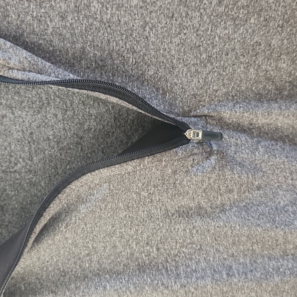 Reebok Gray Quarter-Zip Pullover - image 4